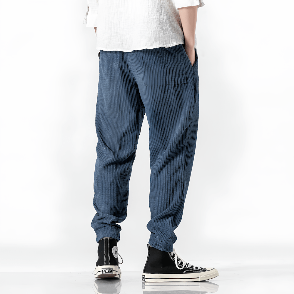 EVE | Trousers with soft-touch finish