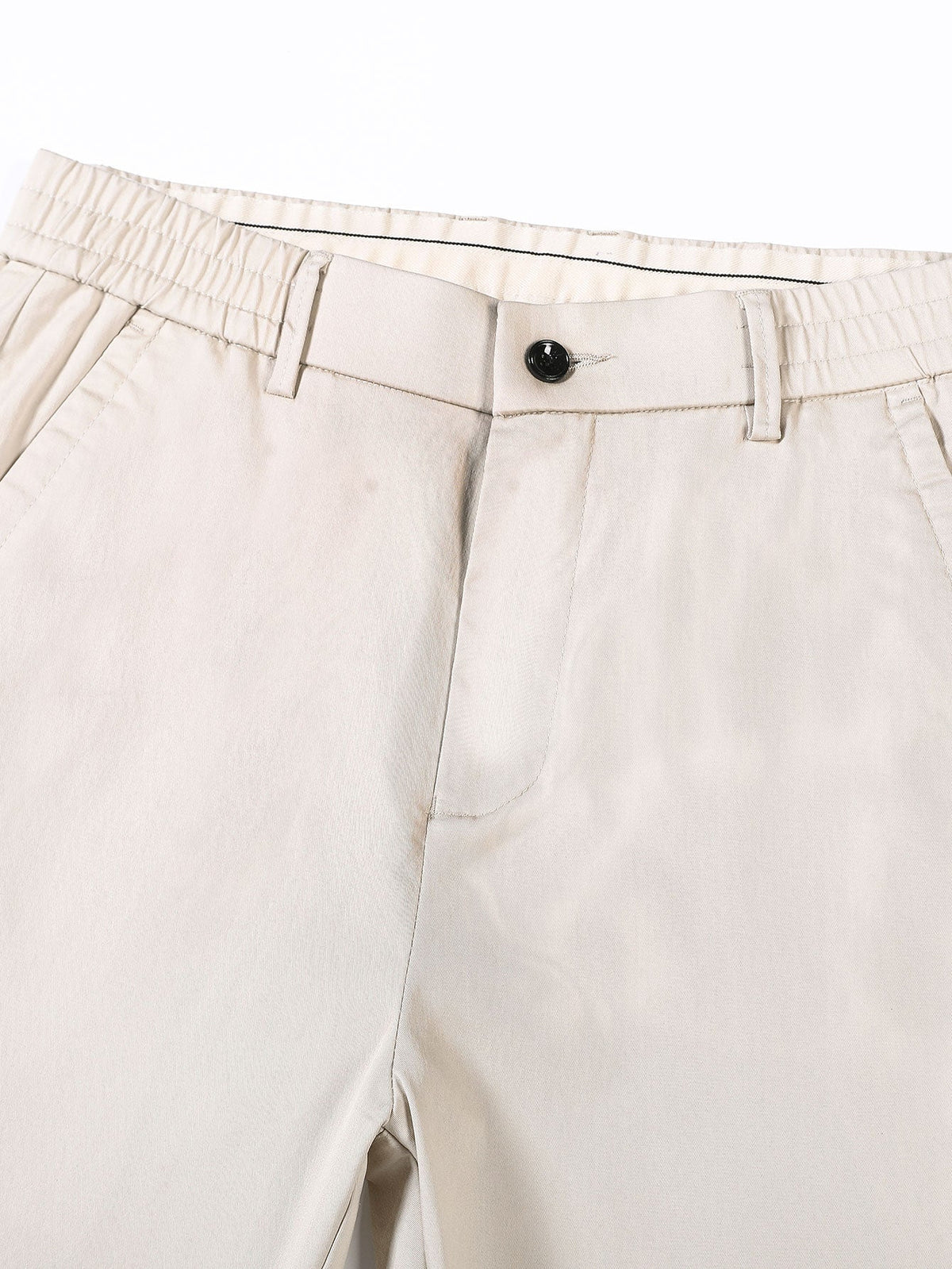 LILY | Straight-leg trousers with elastic waist