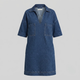 FREYA | Casual dress with V-neck