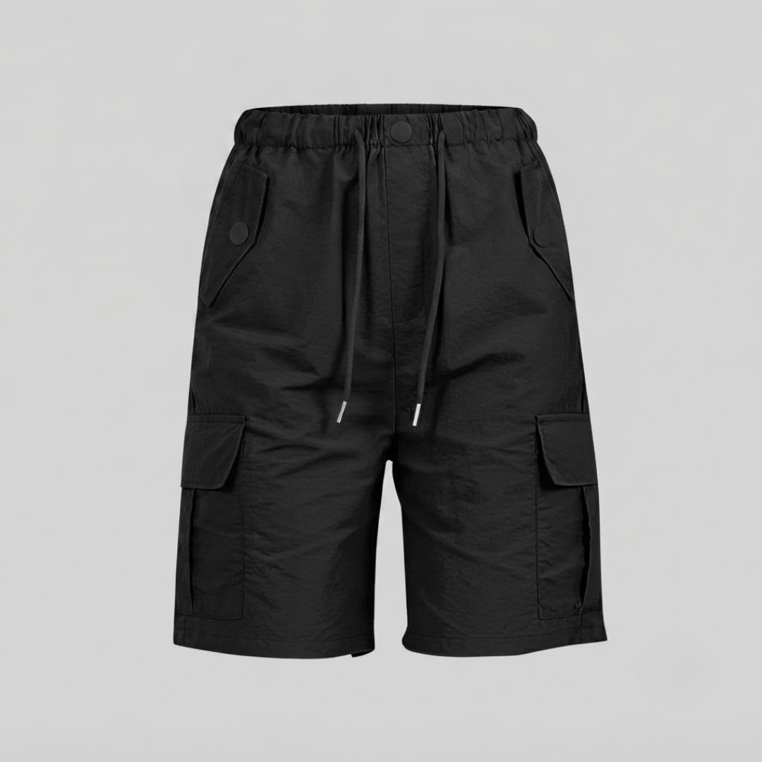 LEANNA | Cargo shorts with stretch waistband