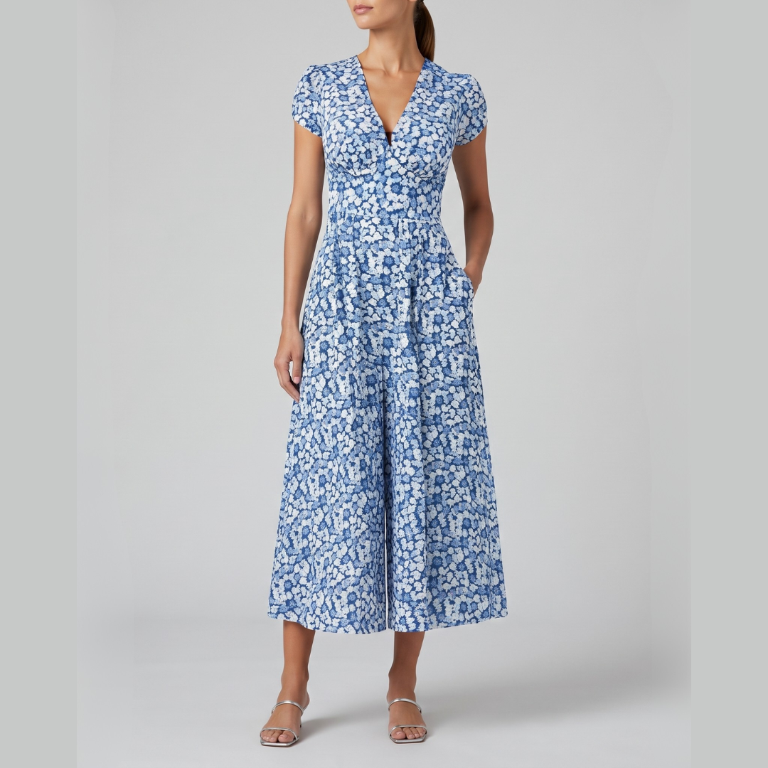 FAITH | Midi dress with tummy control