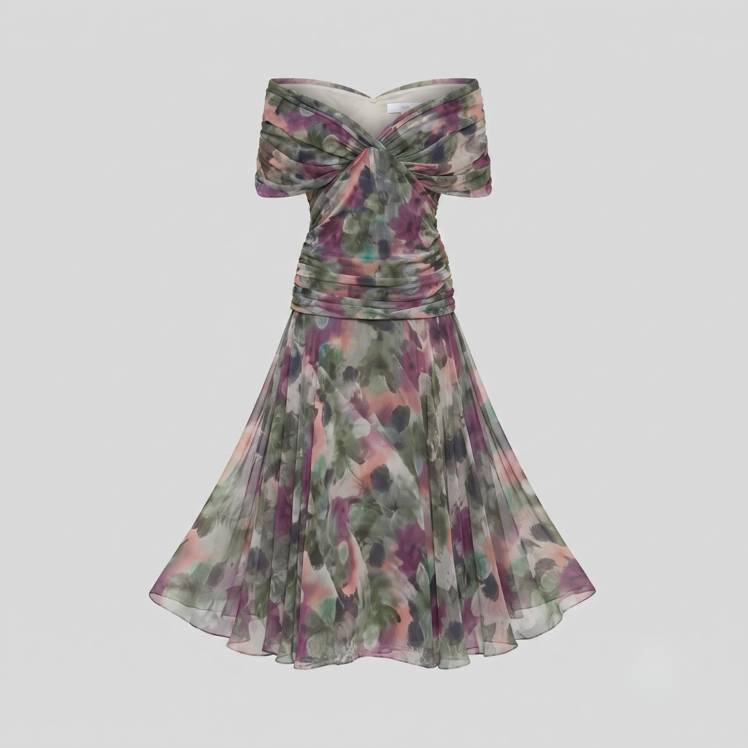 EMELIA | Maxi dress with V-neck