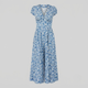 FAITH | Midi dress with tummy control