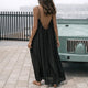 EVE | Maxi dress with open back
