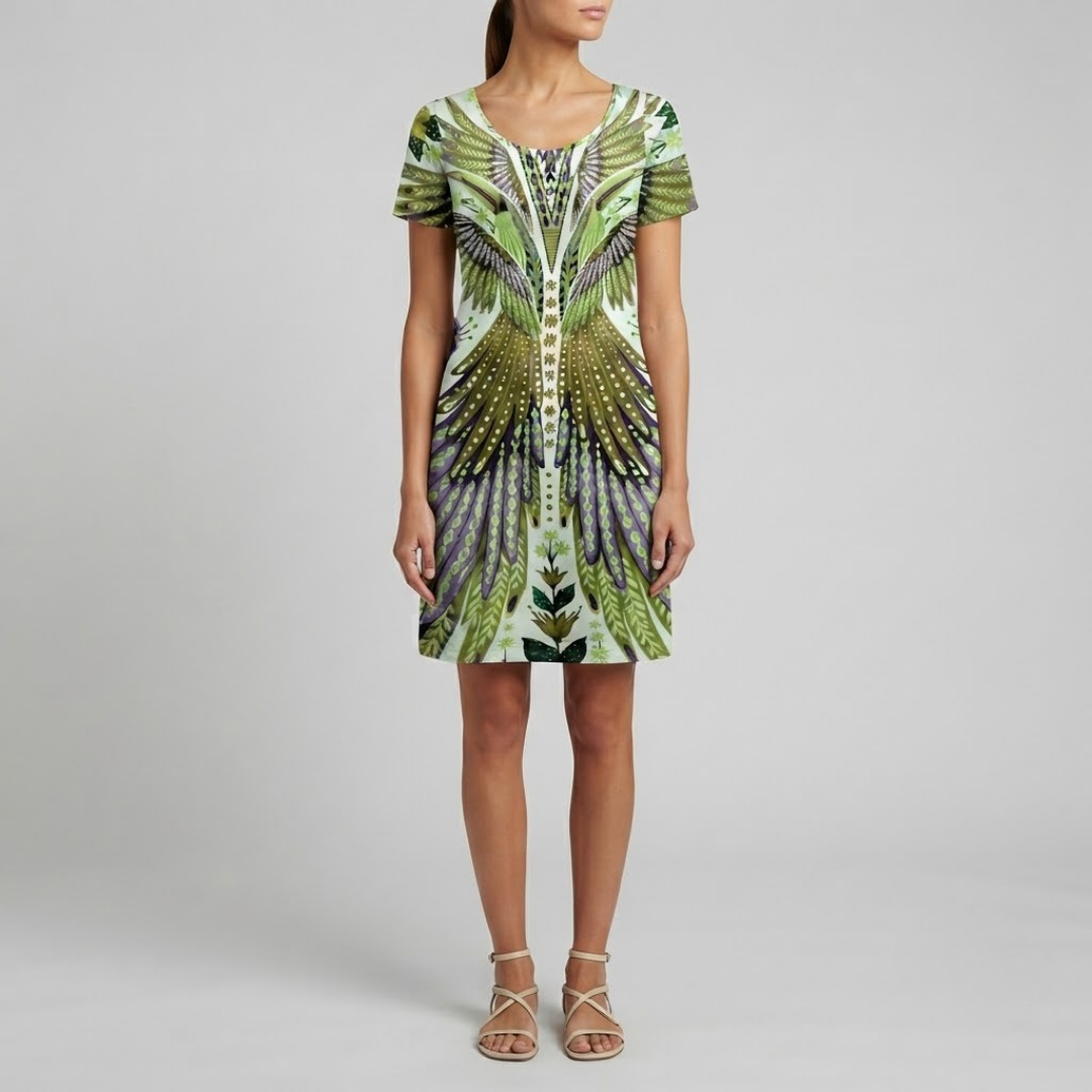 REESE | Summer dress with ethnic print