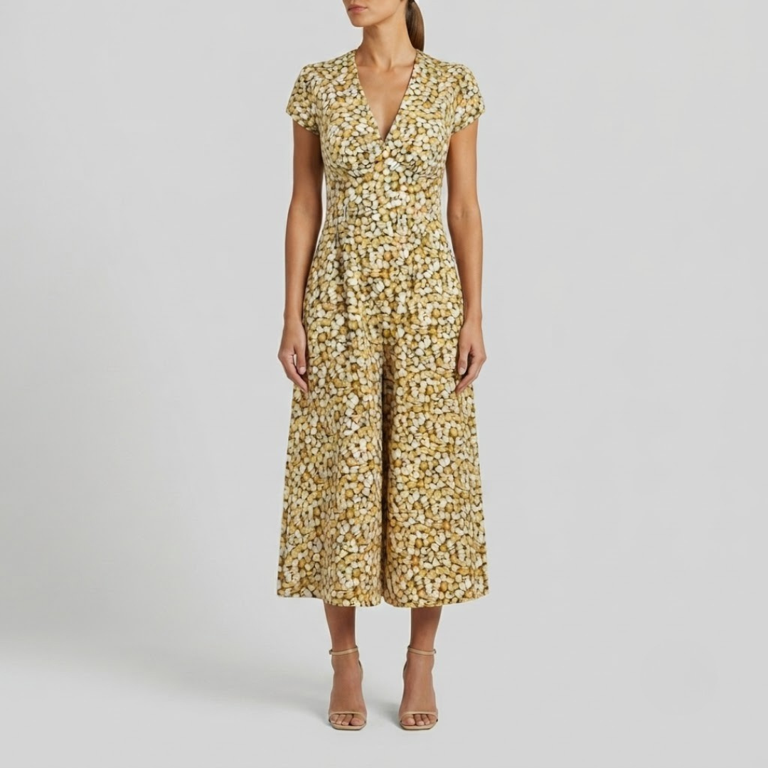FAITH | Midi dress with tummy control