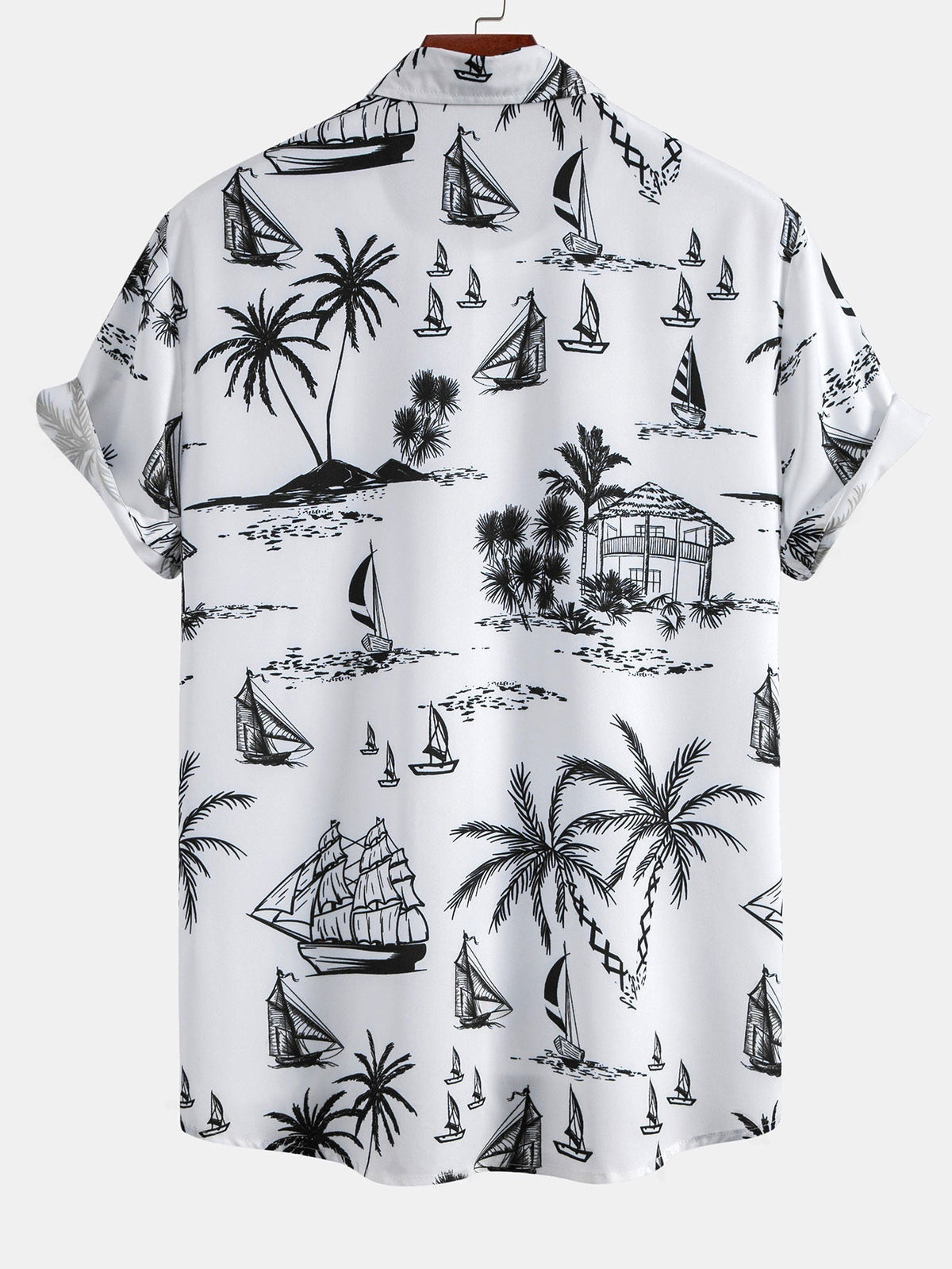 ARCHIE | Shirt and shorts set with all-over print