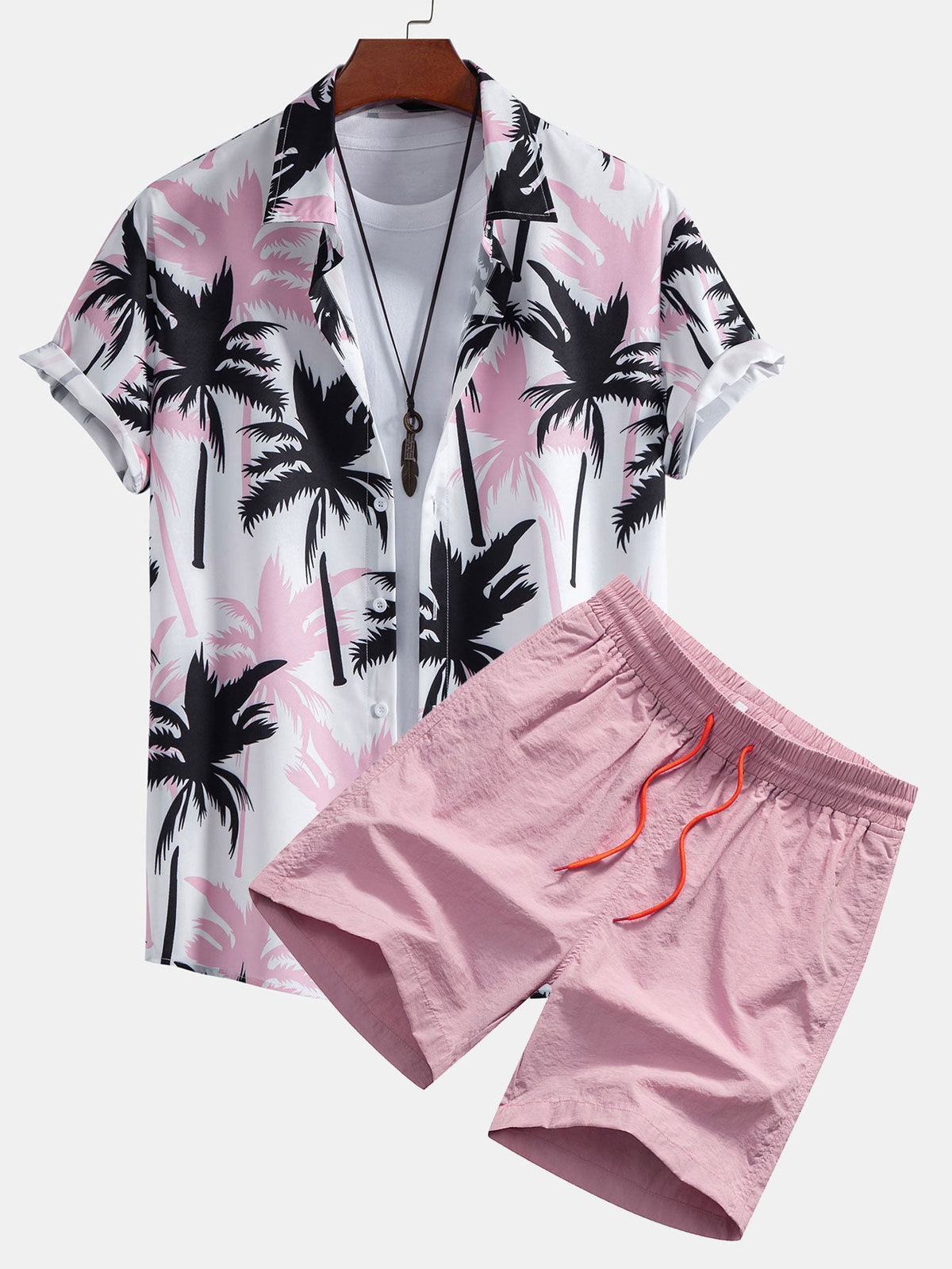 GRACE | Set with printed shorts
