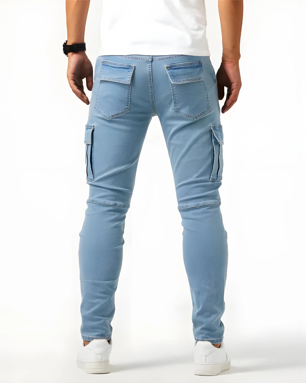 BEAUMONT | Slim-cut trousers with stretch fit