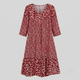 AUDREY | Midi dress with flattering silhouette