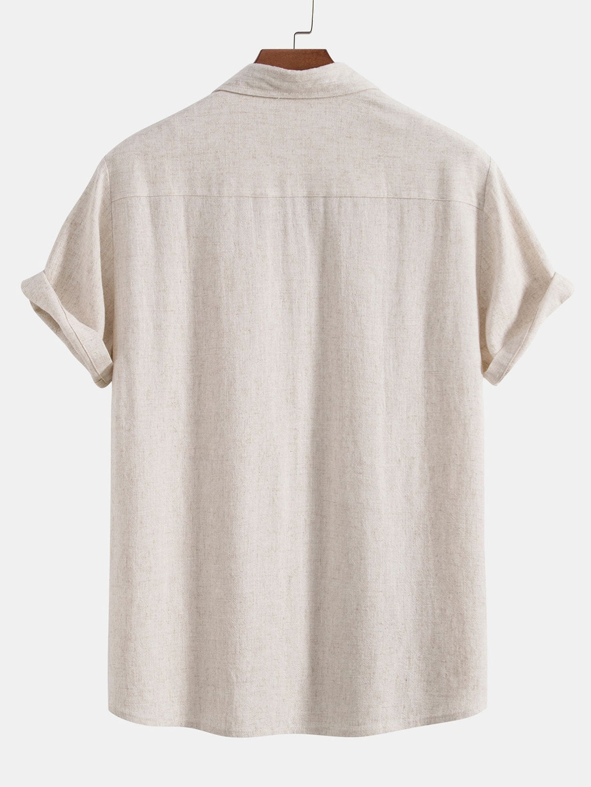 TEDDY | Button shirt with linen-blend weave