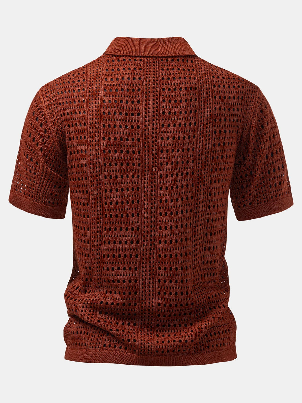 CHARLIE | Set with open-knit polo