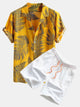 CHARLOTTE | Set with printed shorts