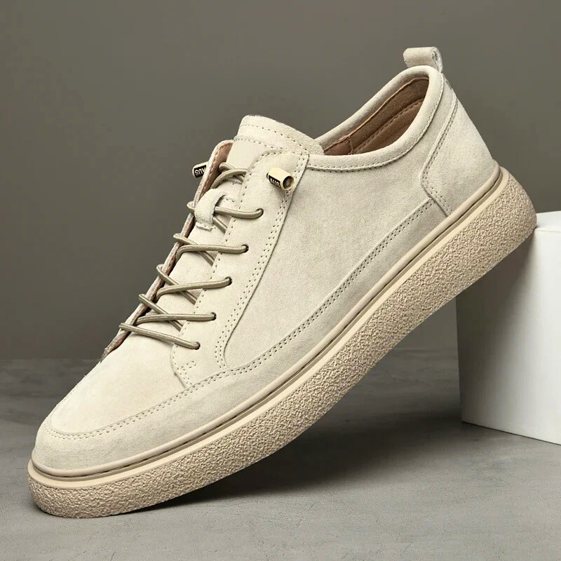 WILLIAM | Sneakers with smooth suede finish