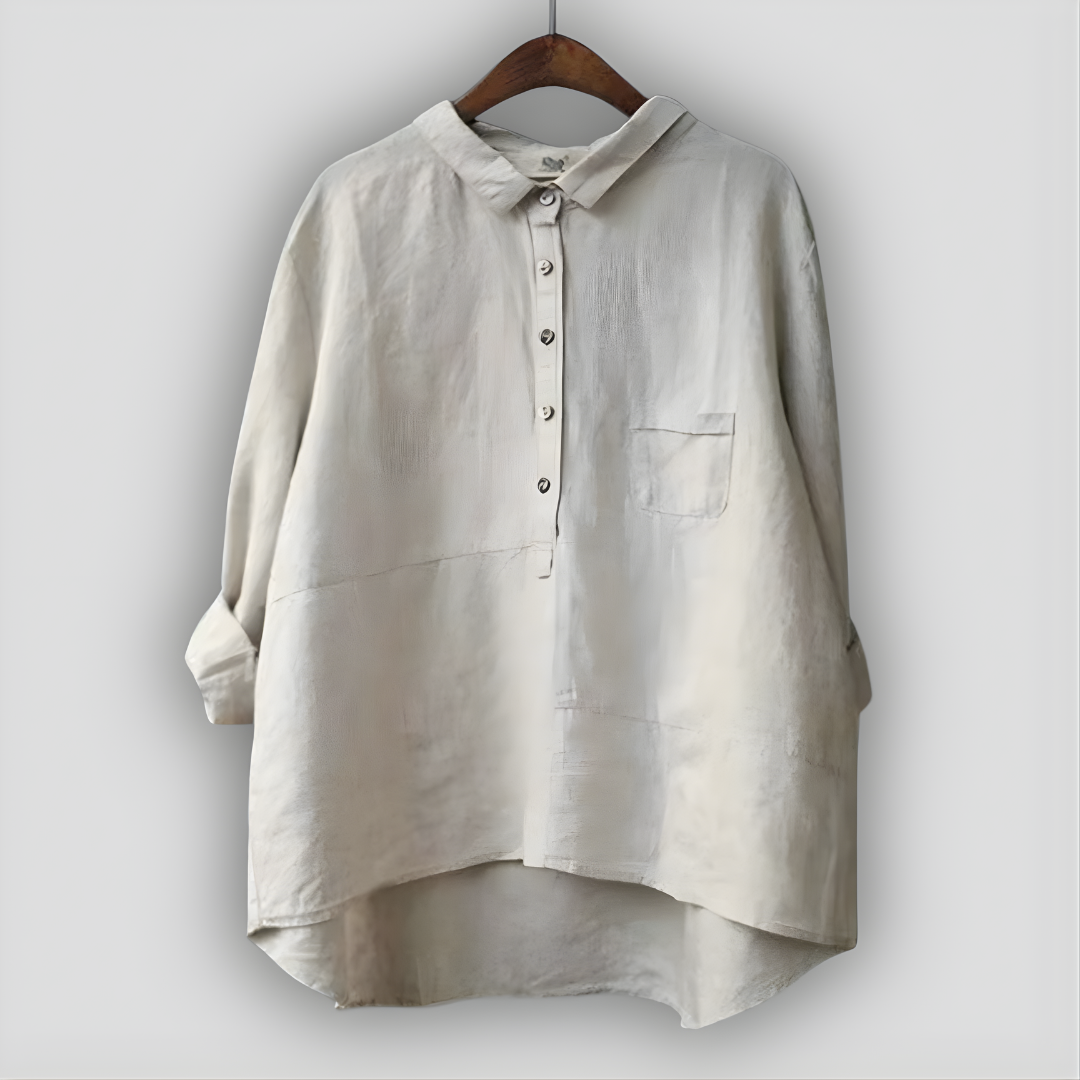 FREYA | Relaxed tunic with over-hip length