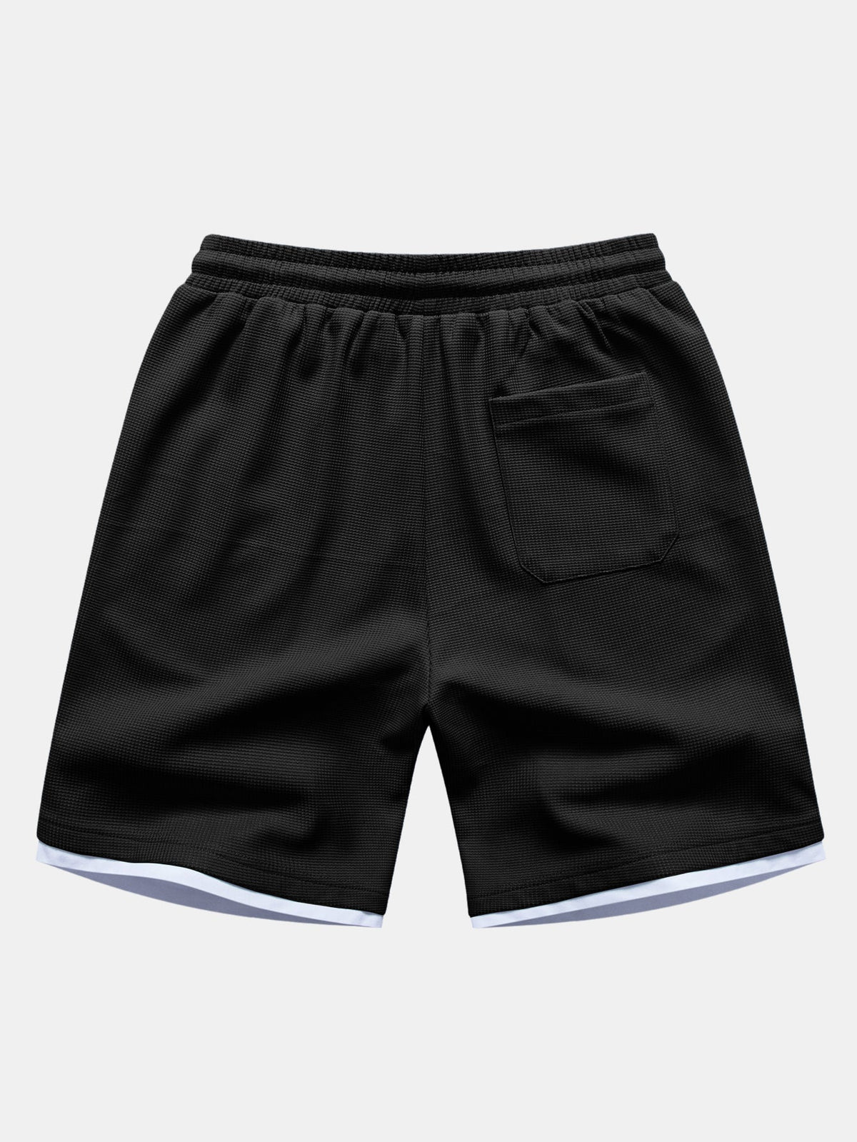 ELLA | Shorts with waffle-knit texture