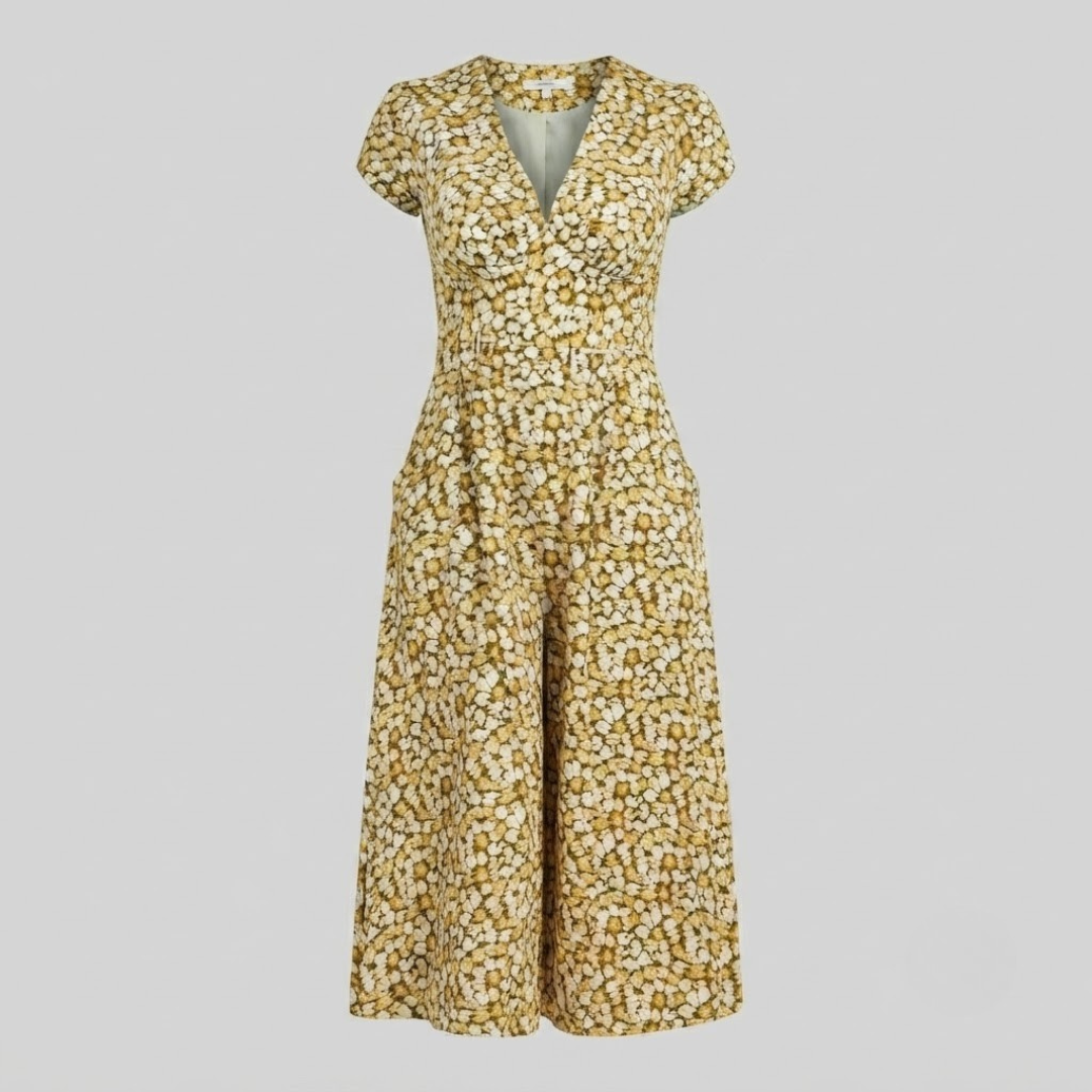 FAITH | Midi dress with tummy control