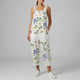BILLIE | Jumpsuit with goose and floral print