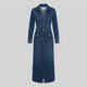 ELLA | Midi dress with button-front
