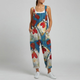 CHARLOTTE | Jumpsuit with chicken print