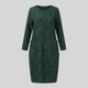 FRITZI | Midi dress with round neck
