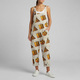 DAISY | Jumpsuit with geometric bee print