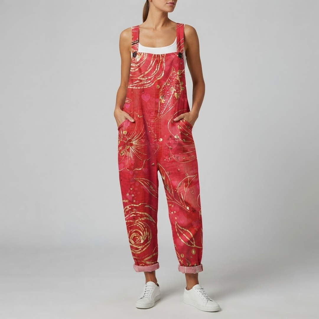 ROSE | Jumpsuit with floral print