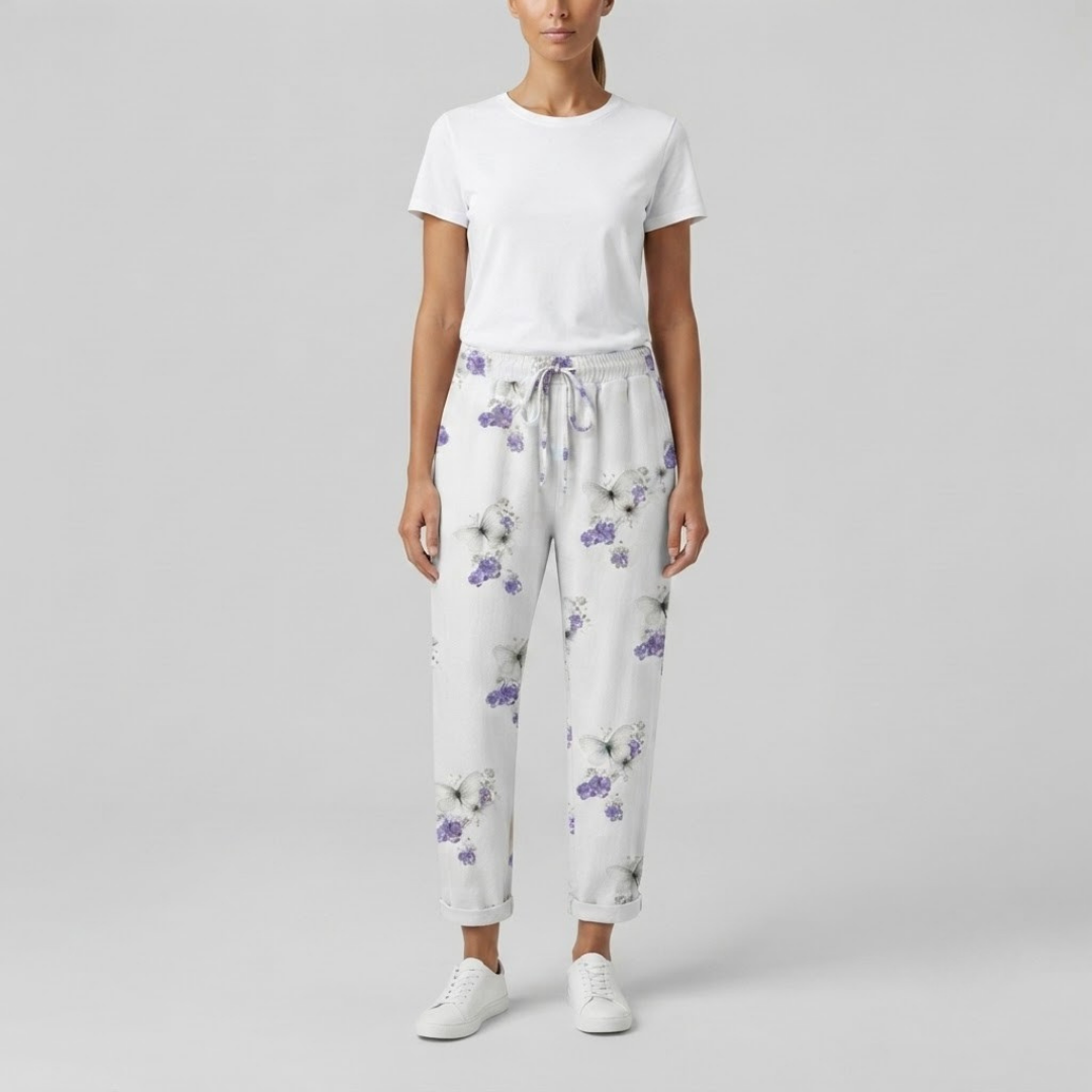PAULINA | Trousers with relaxed fit