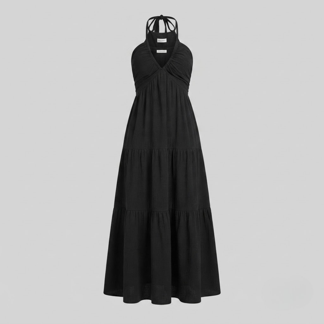 JOURNEY | Maxi dress with halter neckline