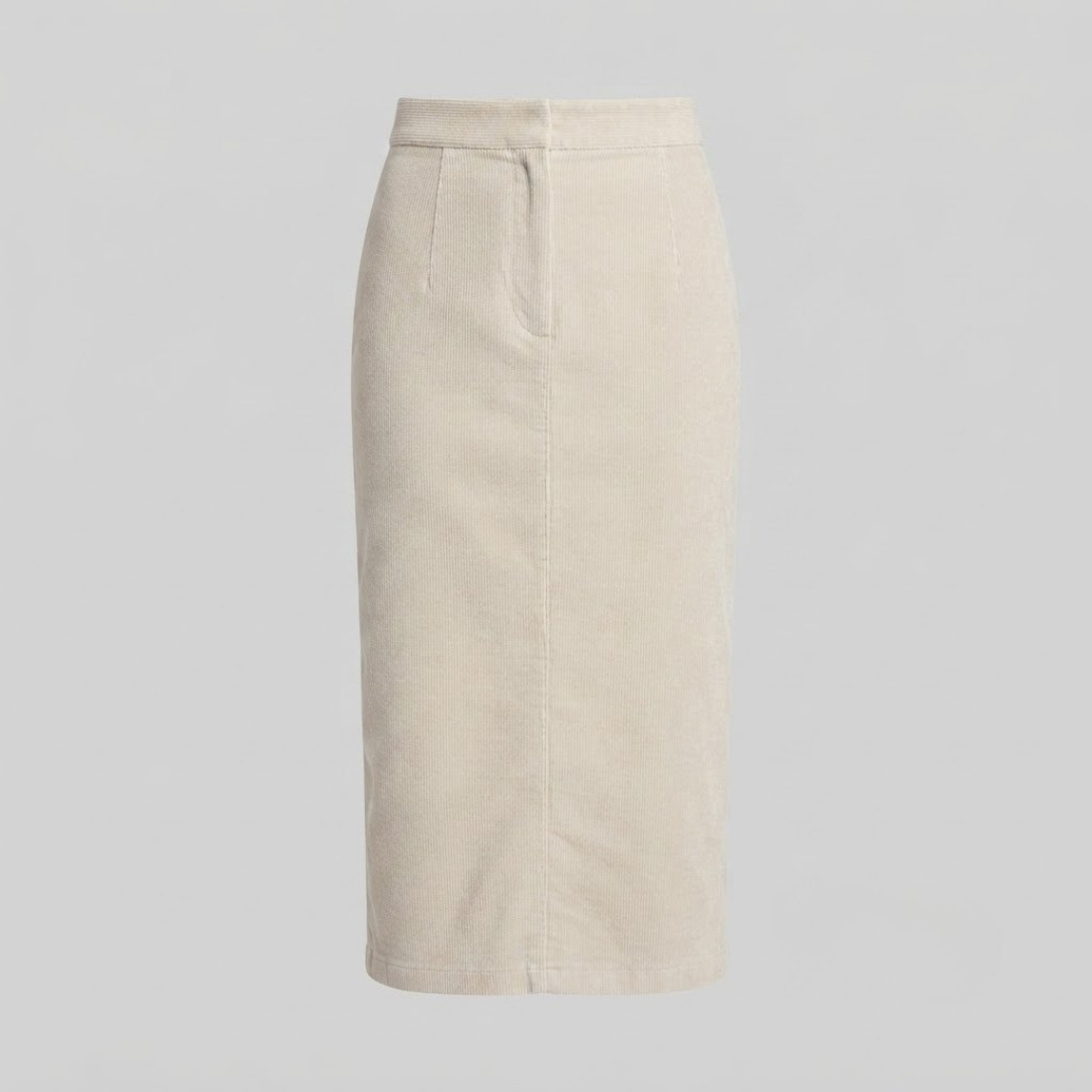 JEMIMA | Bodycon skirt with corduroy texture