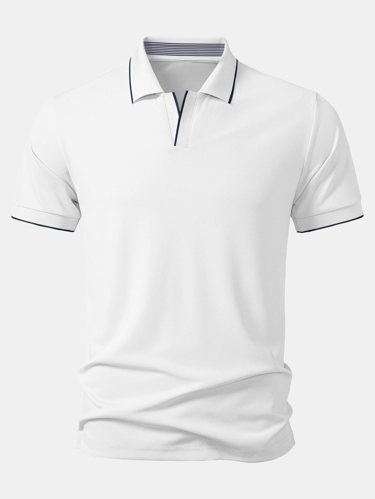 WILLIAM | Polo shirt with Johnny collar