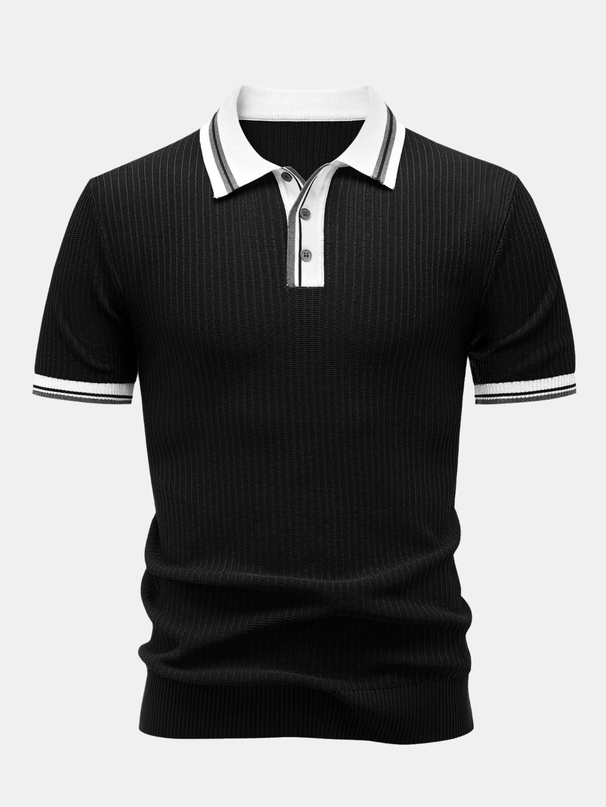 LEO | Polo shirt with contrast piping
