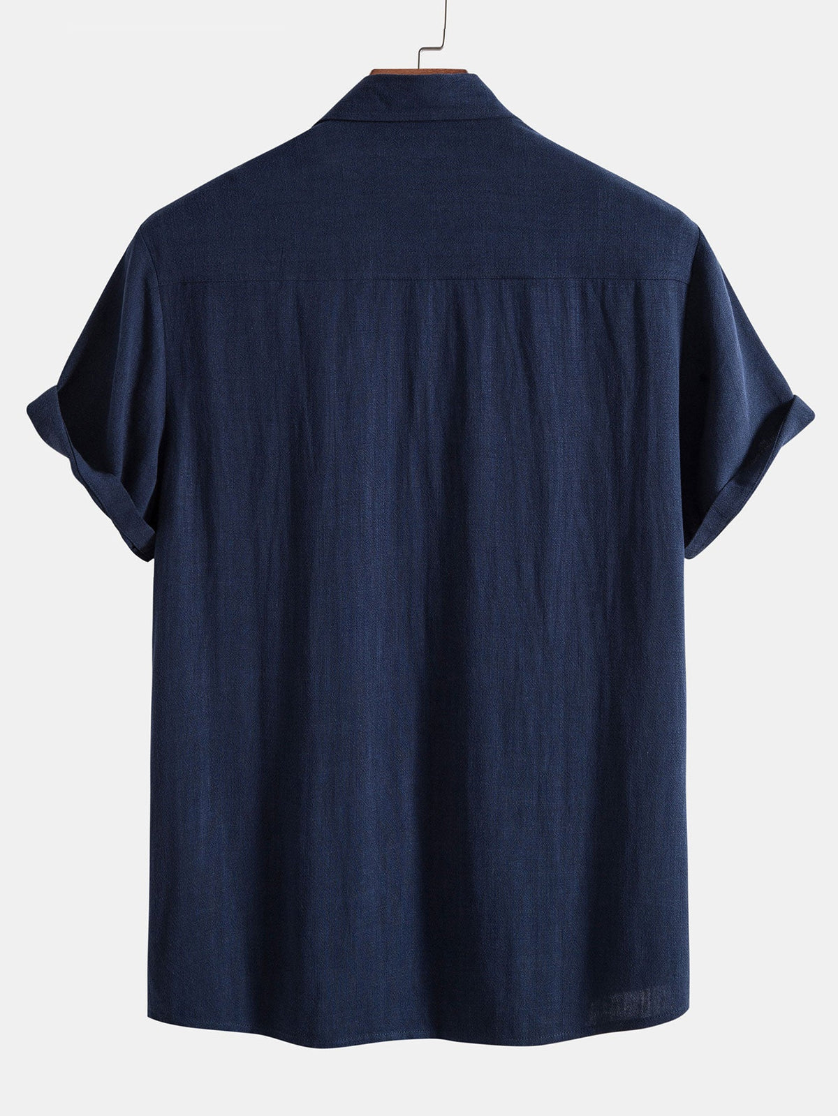 TEDDY | Button shirt with linen-blend weave
