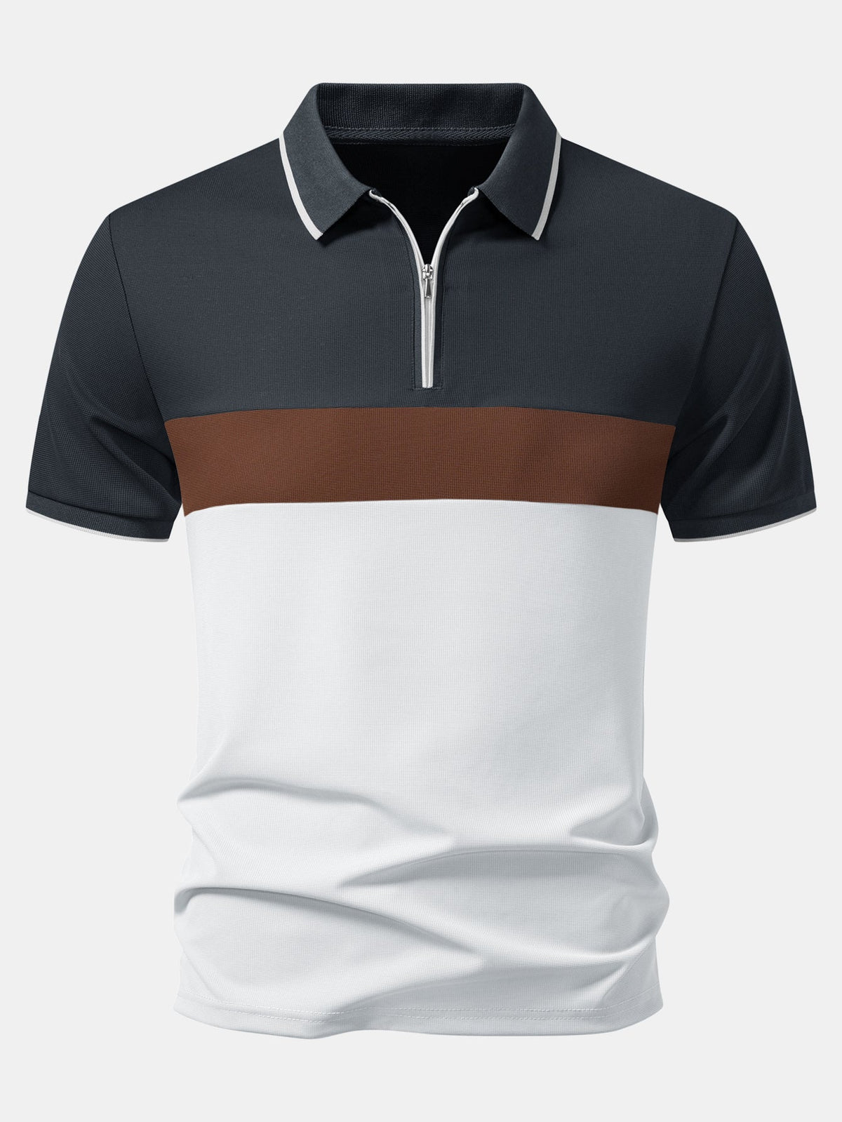 ELLIOT | Polo shirt with zip neckline