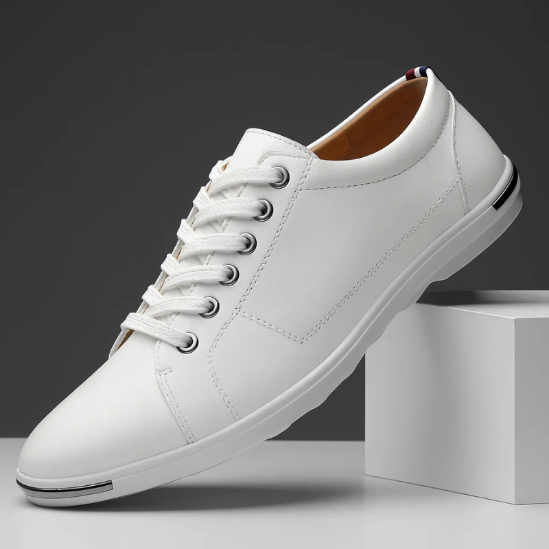 GRAYSON | Sneakers with smooth finish