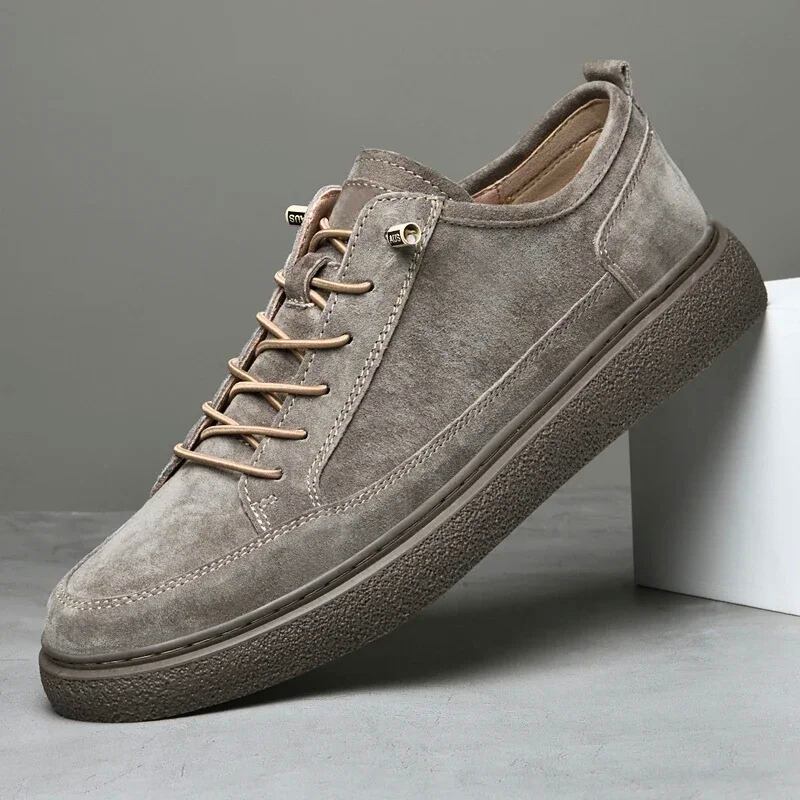 WILLIAM | Sneakers with smooth suede finish