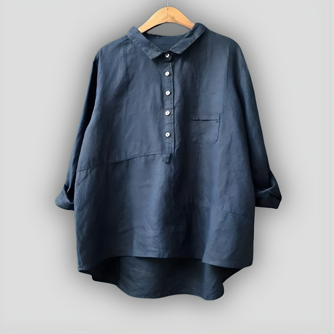FREYA | Relaxed tunic with over-hip length