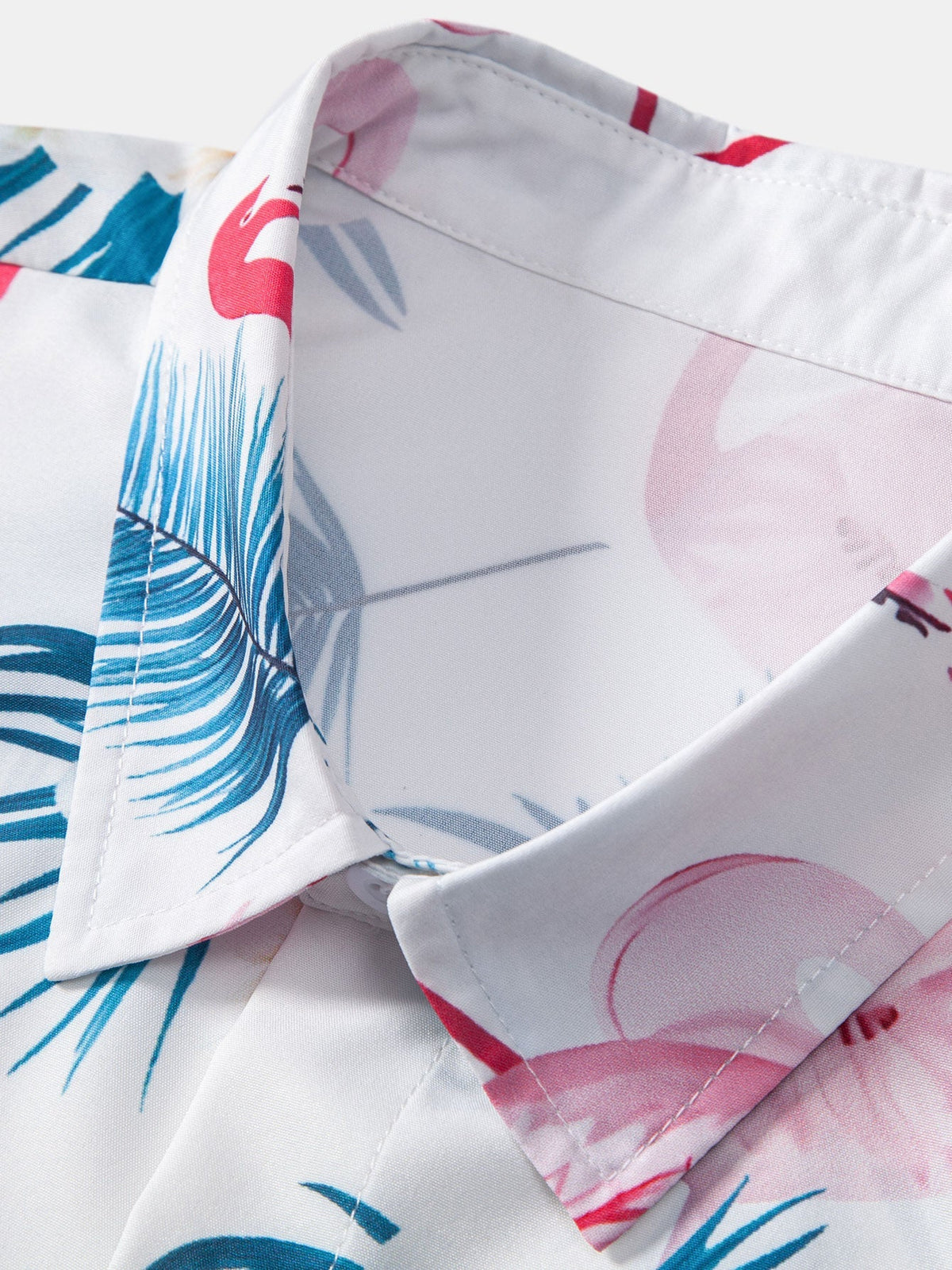 AURELIA | Shirt and shorts set with flamingo print