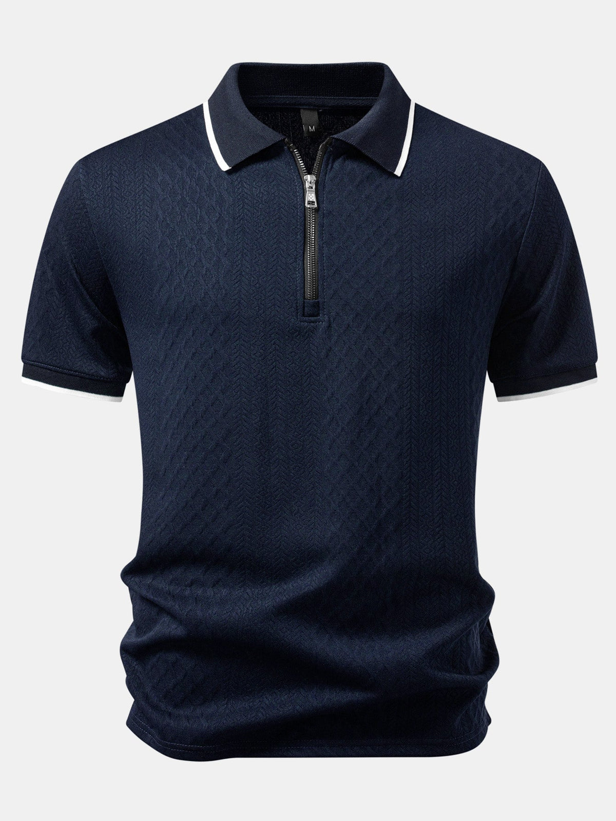 THEO | Polo with zip neckline
