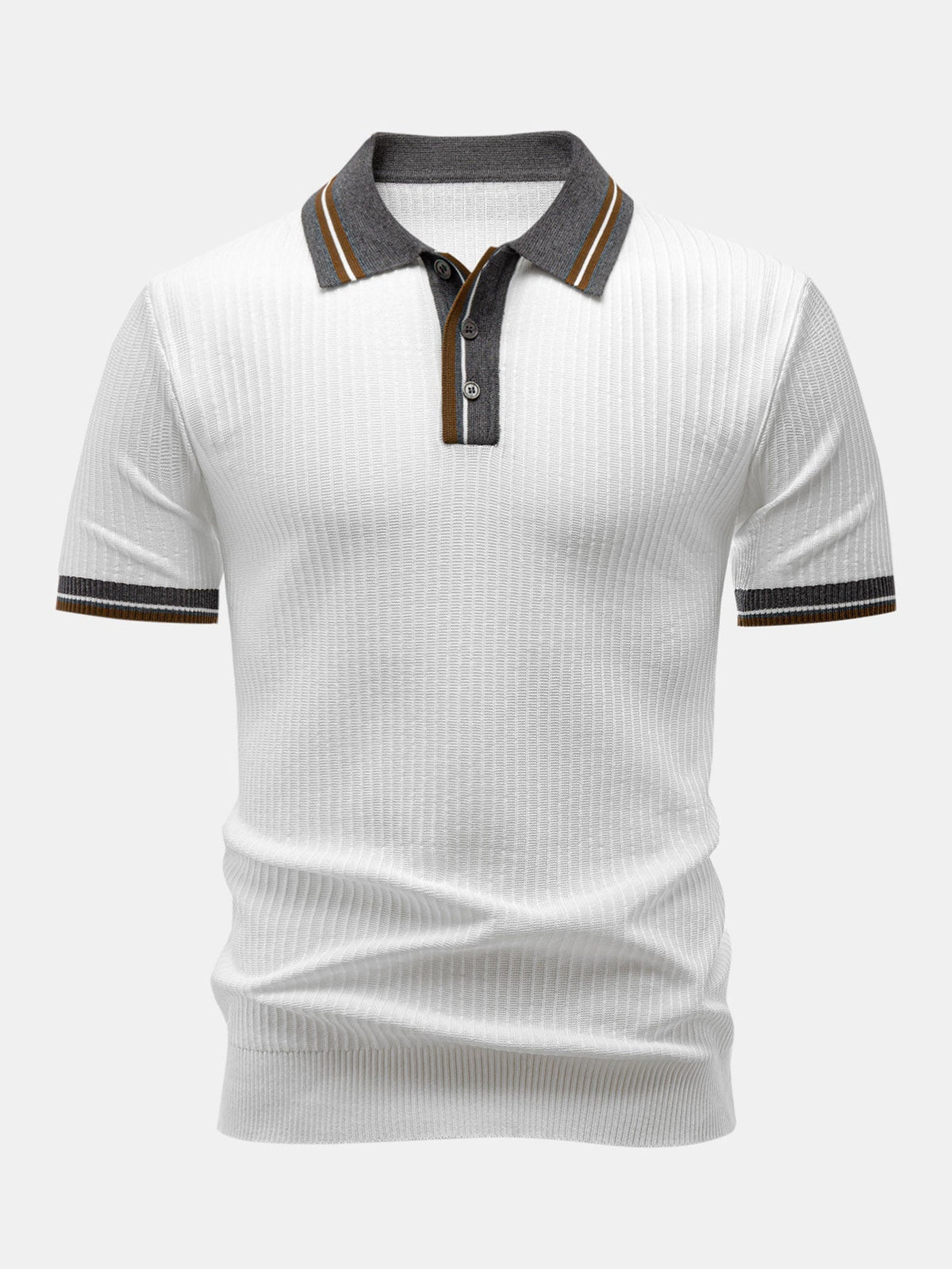 LEO | Polo shirt with contrast piping