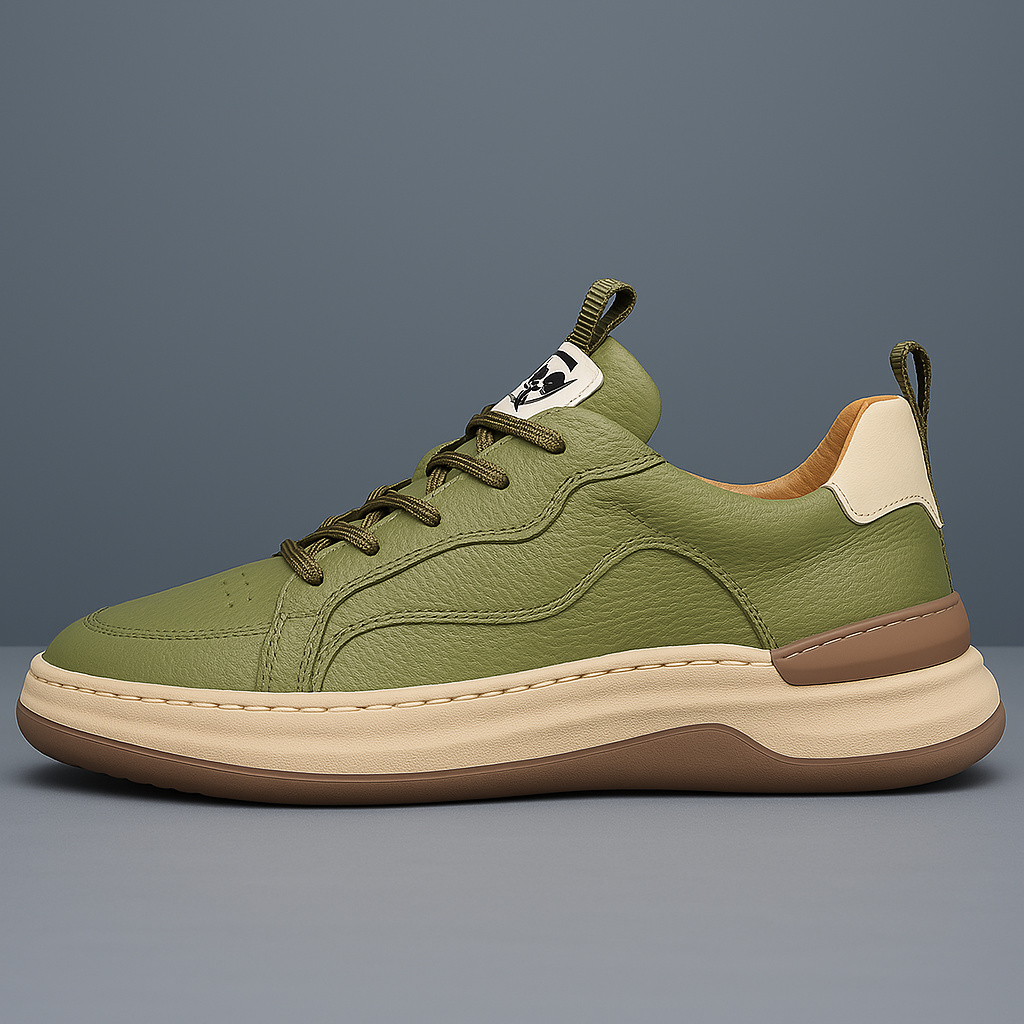 HUDSON | Sneakers with contoured panel design