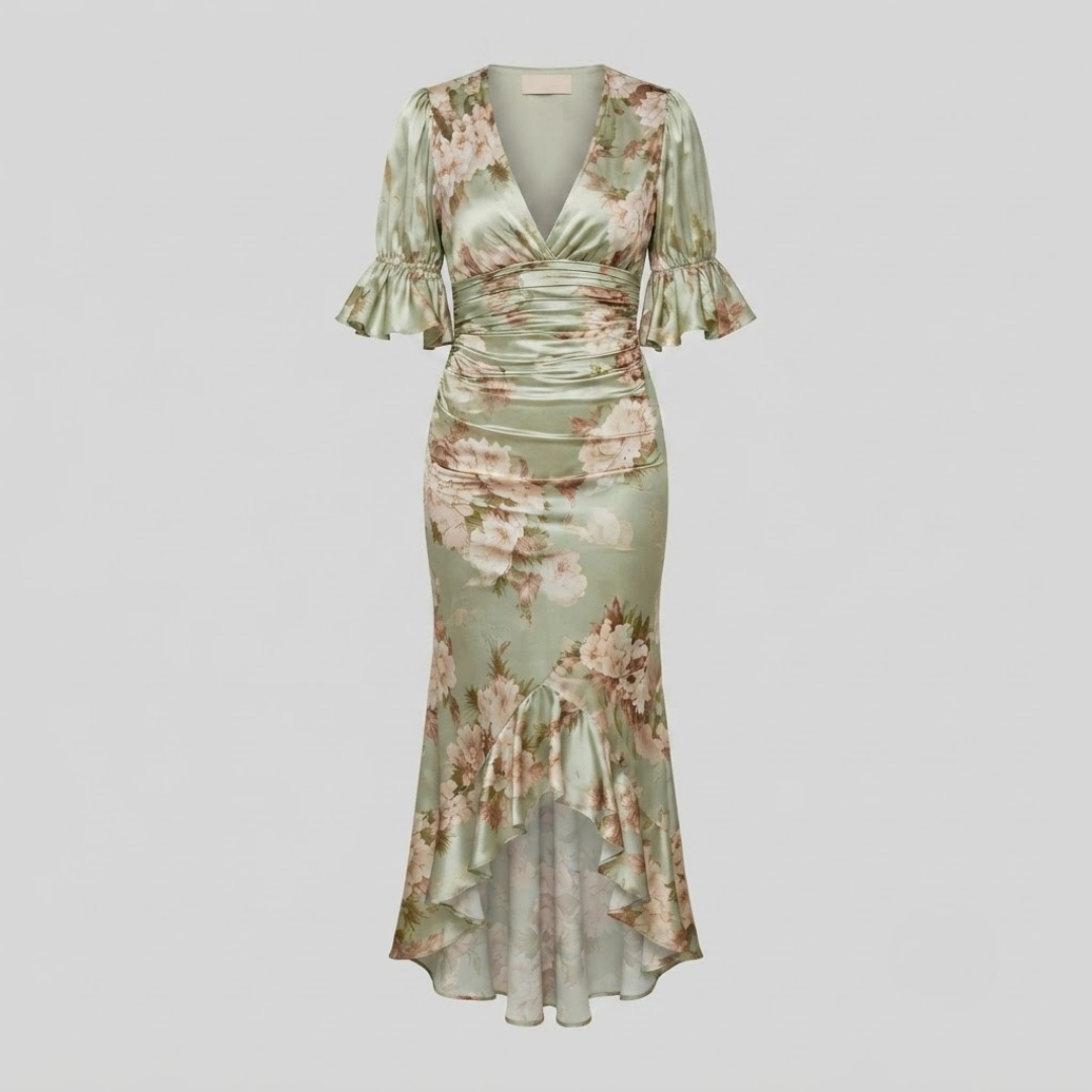 ANASTASIA | Maxi dress with floral print
