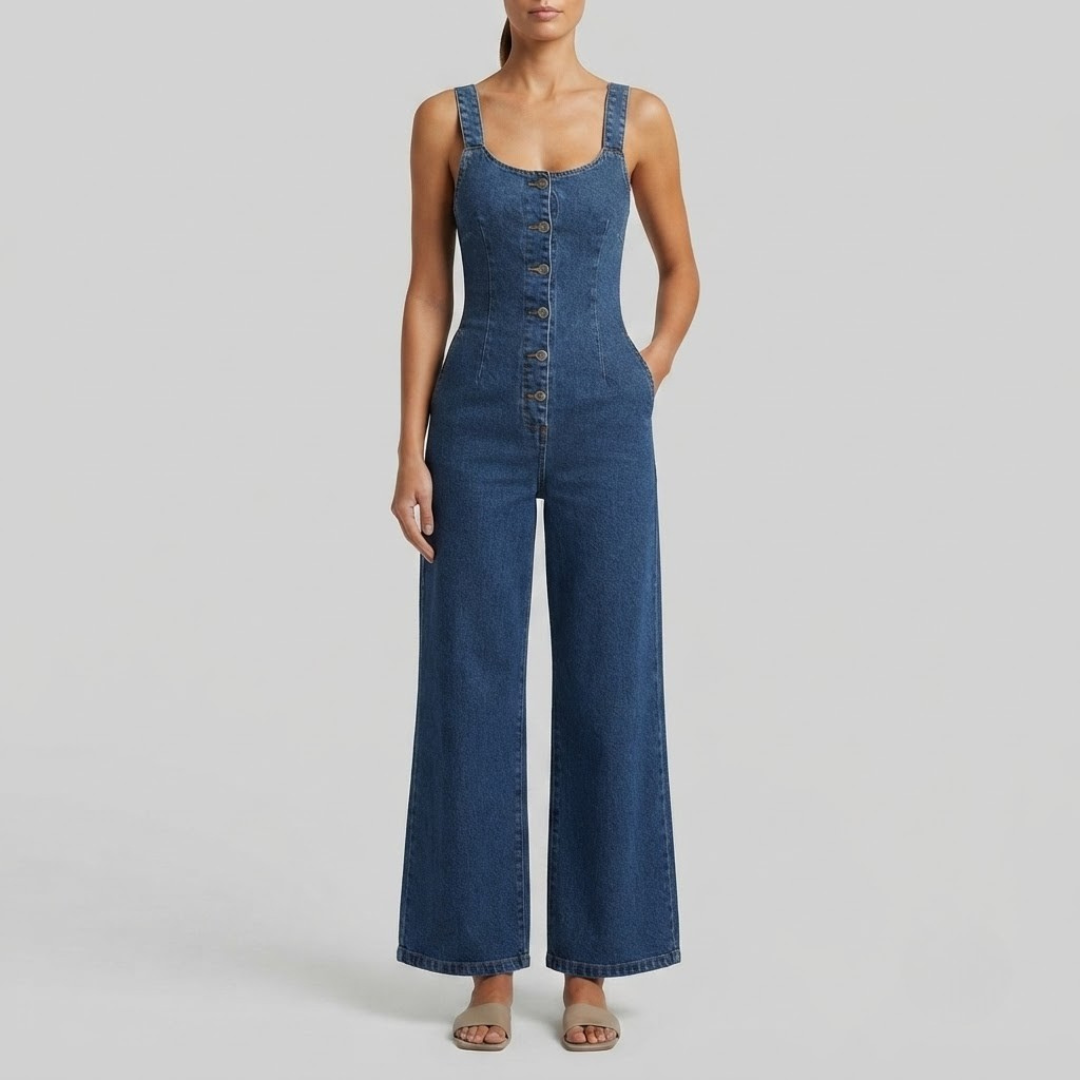 MIA | Jumpsuit with square neckline