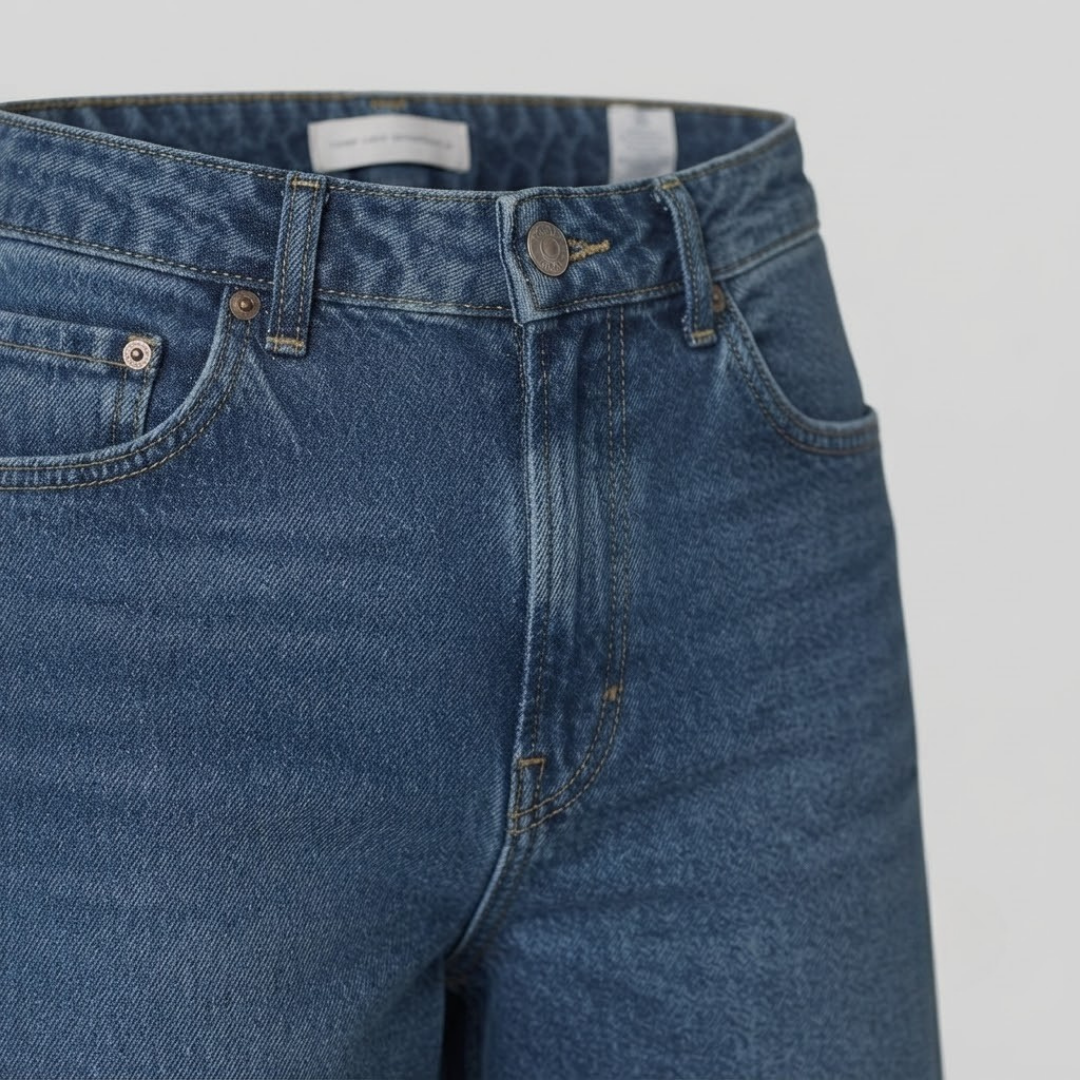 FLORENCE | Wide-leg jeans with high waist