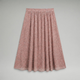 EVE | Skirt with floral pleated detail