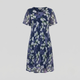 TERESA | A-line dress with floral print