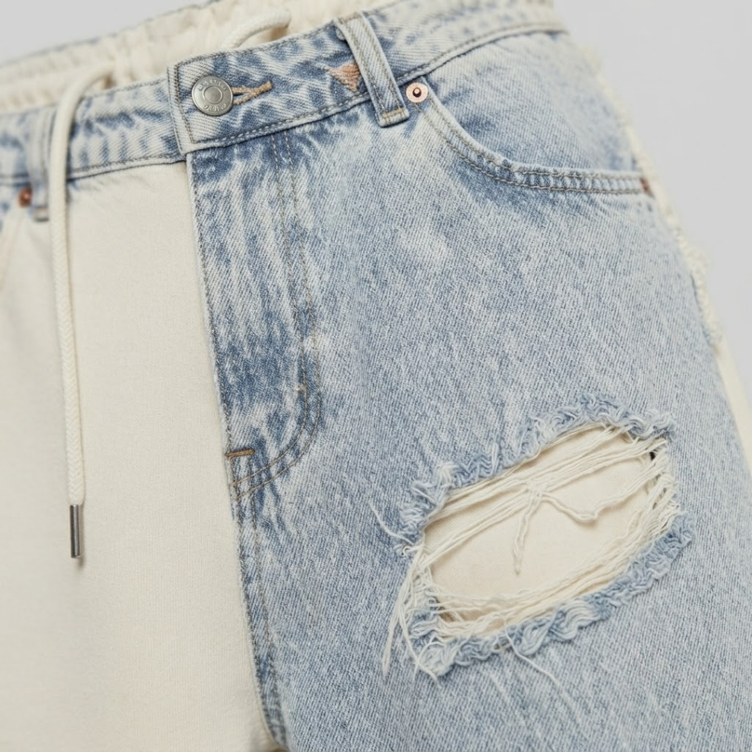 ELLA | Baggy jeans with jogger insert