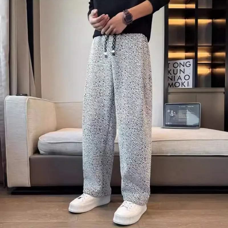 CALDER | Wide-leg trousers with drawstring waist
