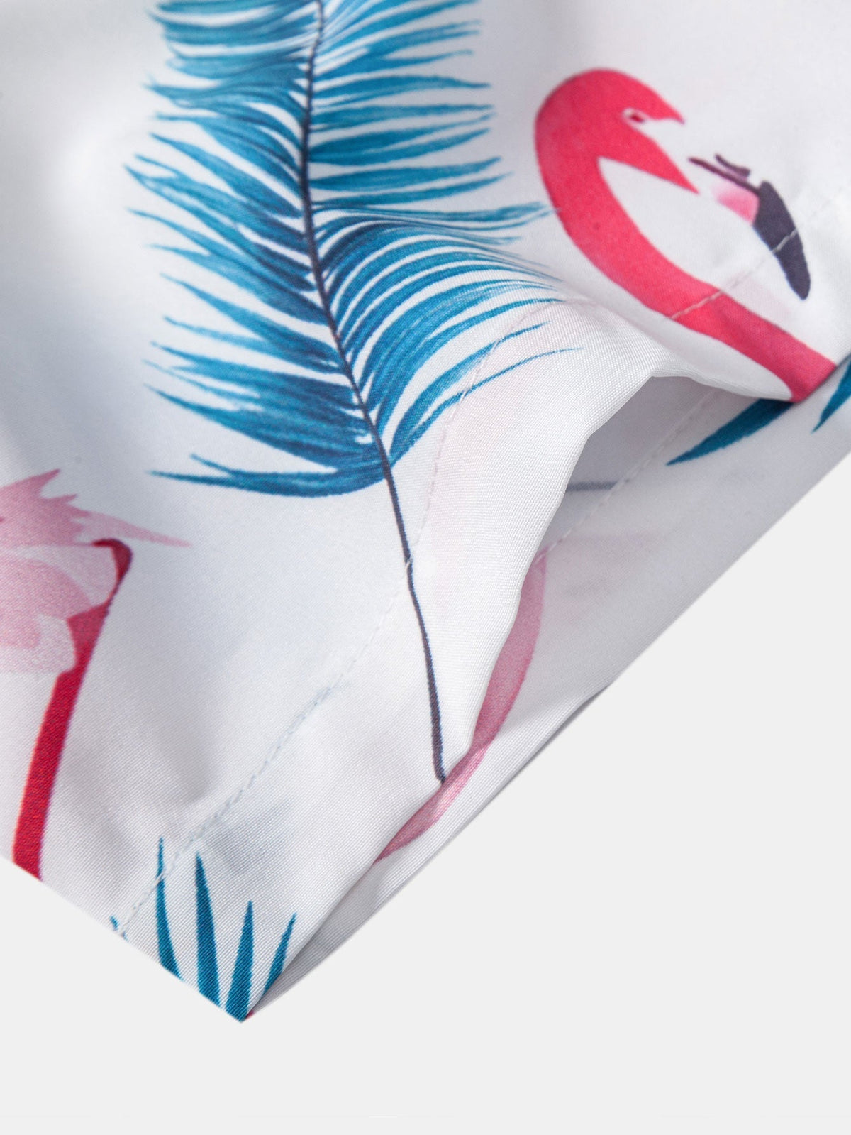 AURELIA | Shirt and shorts set with flamingo print