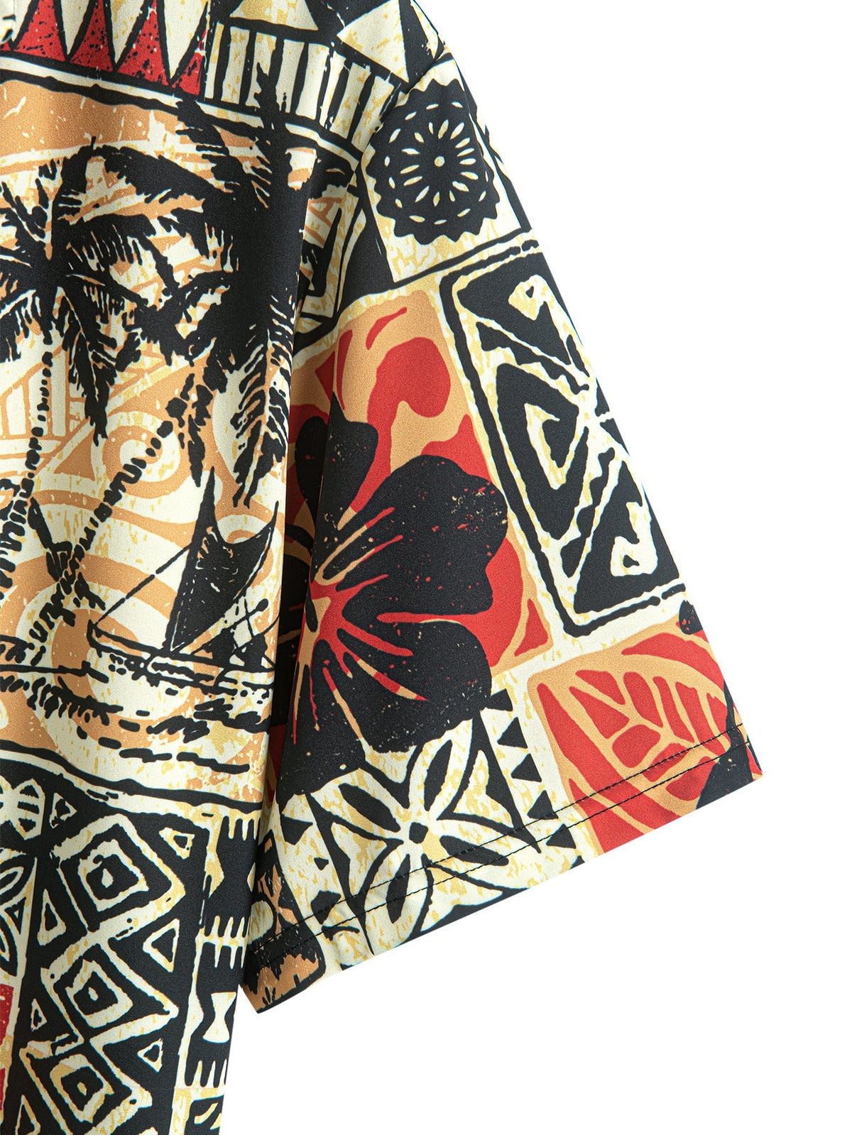 FREDDIE | Shirt and shorts set with all-over print